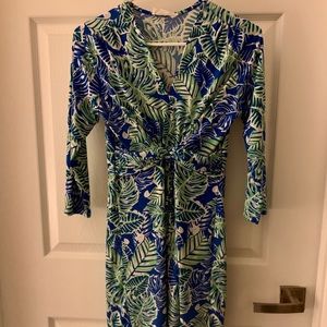 Multi-print flower summer dress